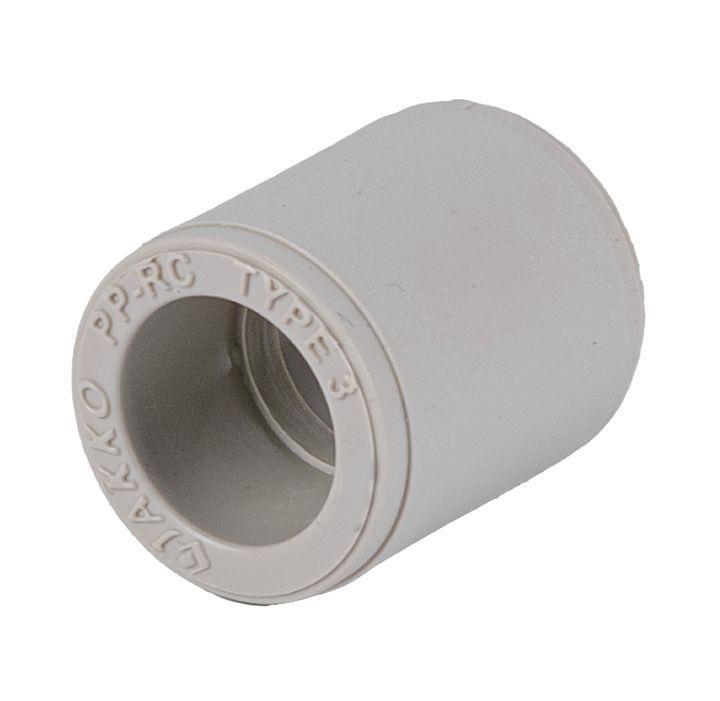 Муфта ППР серый 25 Jakko | almatherm.kz