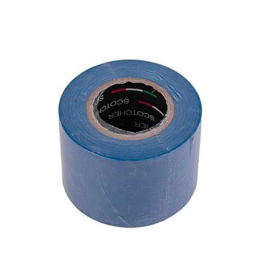 Скотч ПВХ (синий) 50 мм х25 мм RIZZOLLI SCOTCHER PVC - almatherm.kz