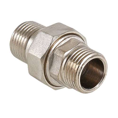 Сгон прямой НР никель 3/4" Valtec - almatherm.kz