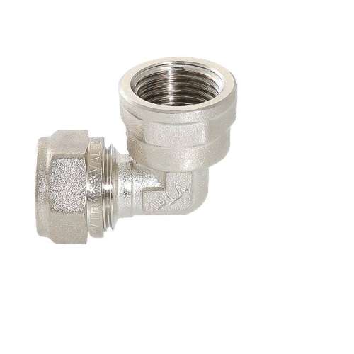 Угольник обжим ВР 20x1/2" Valtec - almatherm.kz