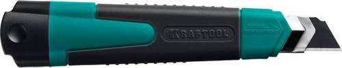 Нож канцелярский с автостопом 18 мм Kraftool - almatherm.kz