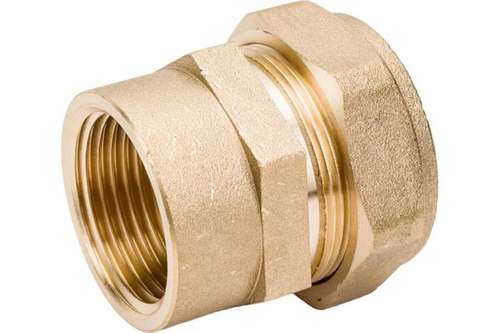 Соединитель для нерж гофр ВР 15x3/4" Stahlmann - almatherm.kz