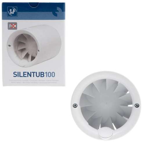 Вентилятор вытяжной канальный D 100 мм Silenthub-100 Soler Palau - almatherm.kz