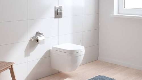 Унитаз подвесной сиденье с микролифтом Grohe Euro Ceramic 39554000 - almatherm.kz