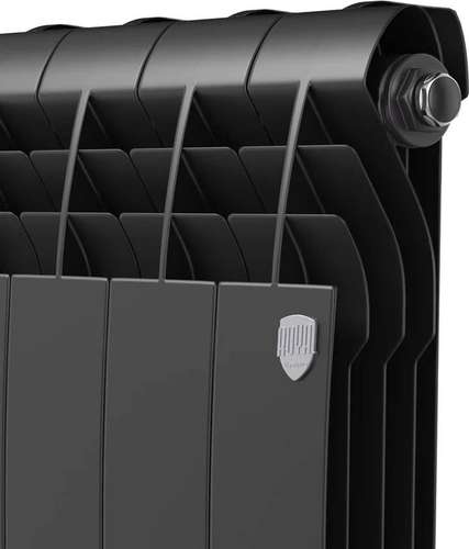 Радиатор биметаллический 350x80 (1 секция) BiLiner Noir Sable Royal Thermo Радиатор биметаллический 350x80 (1 секция) BiLiner Noir Sable Royal Thermo - almatherm.kz