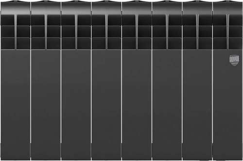 Радиатор биметаллический 350x80 (1 секция) BiLiner Noir Sable Royal Thermo Радиатор биметаллический 350x80 (1 секция) BiLiner Noir Sable Royal Thermo - almatherm.kz