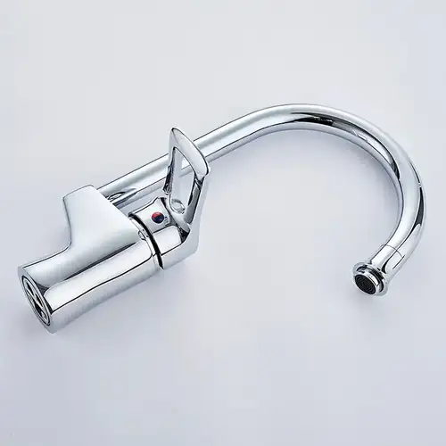 Смеситель кухни хром Ledeme L4025 - almatherm.kz