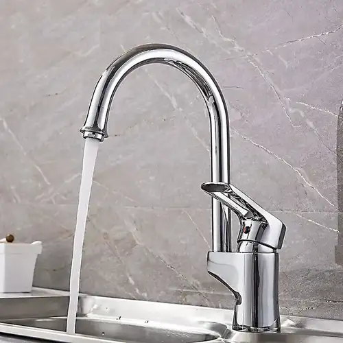 Смеситель кухни хром Ledeme L4025 - almatherm.kz