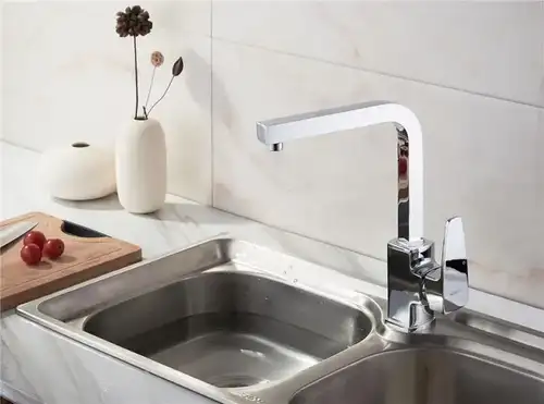 Смеситель кухни хром Ledeme L4030-2 - almatherm.kz