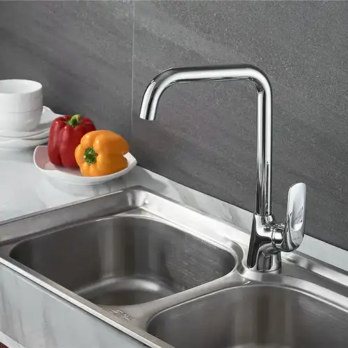 Смеситель кухни хром Ledeme L4048 - almatherm.kz