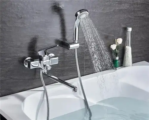 Ванна араластырғышы ұзын шүмегінен жасалған хром Ledeme L2230 - almatherm.kz
