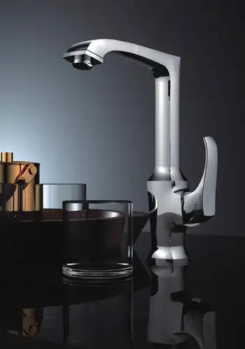 Смеситель кухни хром Ledeme L4042 - almatherm.kz