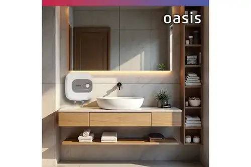 Водонагреватель электрический накопительный над раковиной 15 л Oasis Small 15KN - almatherm.kz