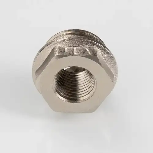 Футорка никель НР-ВР 2"х1/2" Valtec - almatherm.kz