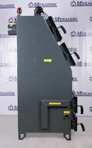 Котел твердотопливный 30 кВт с горизонтальными колодцами Механик ВКВ-30 - almatherm.kz