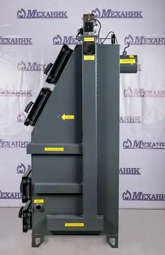 Котел твердотопливный 30 кВт с горизонтальными колодцами Механик ВКВ-30 - almatherm.kz