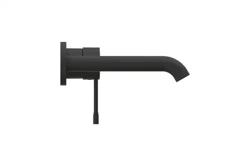 Смеситель раковины настенного монтажа фантомный черный Grohe Essence 29192KF1 - almatherm.kz