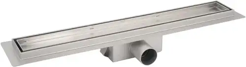 Трап линейный 70x600 металлическая решетка под плитку Riven Asua - almatherm.kz