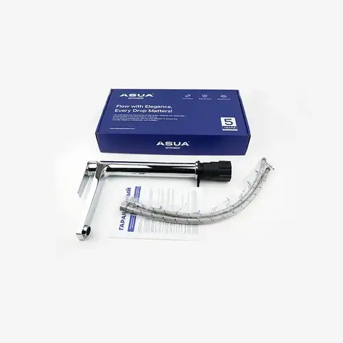 Смеситель раковины хром Asua XL-size ANSER 32009000 - almatherm.kz