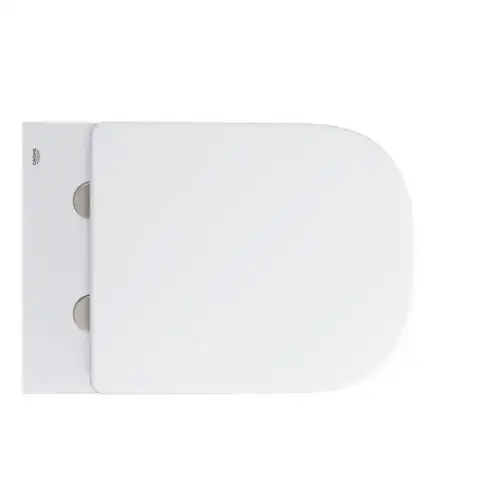 Унитаз приставной безободковый без сиденья Grohe Euro Ceramic 39339000 - almatherm.kz