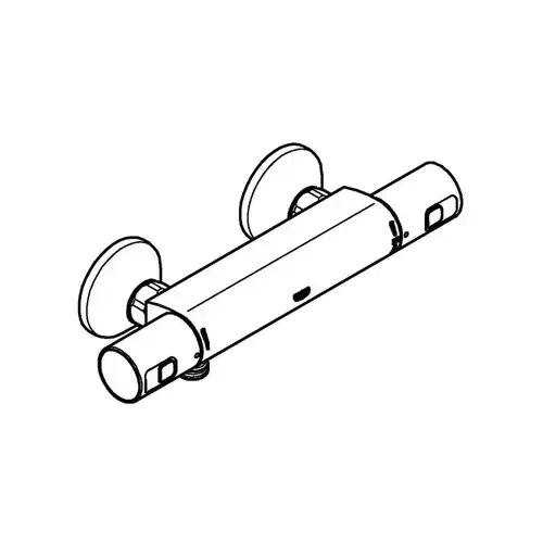 Смеситель душа с термостатом черный Grohe Precision Start 345942430 - almatherm.kz