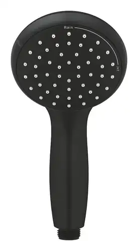 Душевая лейка 2 режима черный матовый Grohe Vitalio Start 279462430 - almatherm.kz