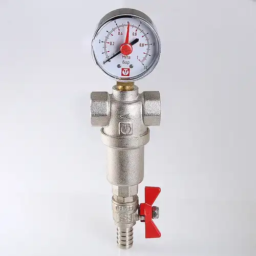 Фильтр промывной самоочищающийся 1/2" Valtec - almatherm.kz