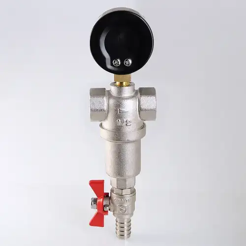Фильтр промывной самоочищающийся 1/2" Valtec - almatherm.kz