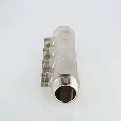 Коллектор НР 3 выхода 3/4"х1/2" Valtec - almatherm.kz