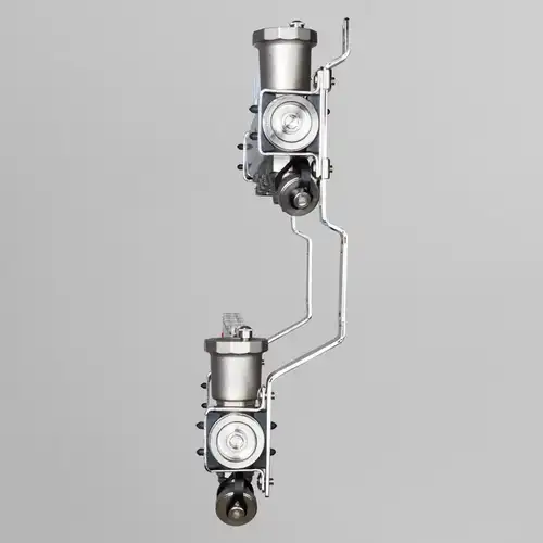 Коллекторная группа с расходомерами 6 выходов 1"х3/4" НЕРЖ 579 Valtec - almatherm.kz