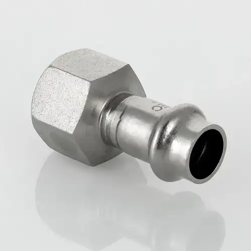 Соединитель ВР нерж сталь 28x1" Valtec - almatherm.kz