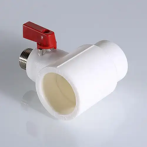 Коллекторный тройник ППР с шаровым краном евроконус 40x3/4" Valtec - almatherm.kz