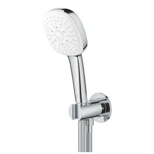 Душевая лейка 3 режима со шлангом и кронштейном хром Grohe Tempesta Cube 110 26910003 - almatherm.kz