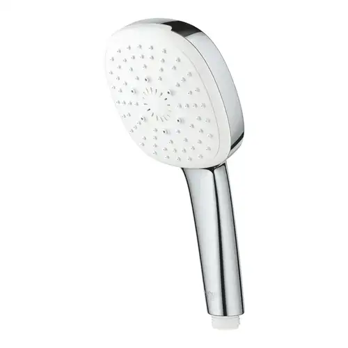 Душевая лейка 3 режима хром/белый квадрат Grohe Tempesta Cube 110 27574003 - almatherm.kz