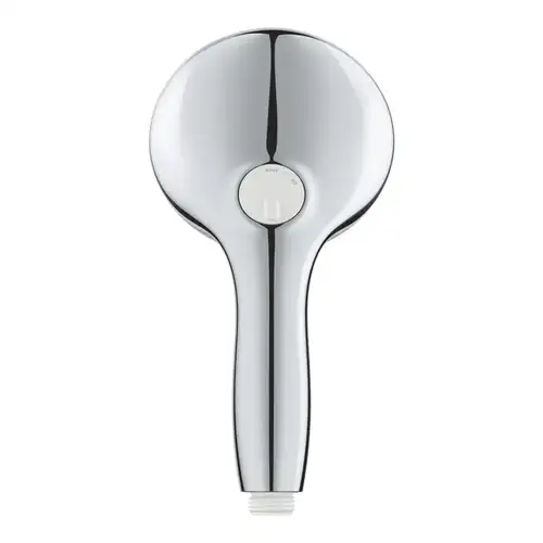 Душевая лейка 2 режима хром/белый круглый Grohe Tempesta 110 27597003 - almatherm.kz