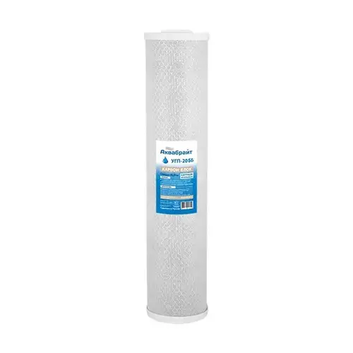 Картридж карбон блок УГП-20 ББ Big Blue 20" Аквабрайт - almatherm.kz