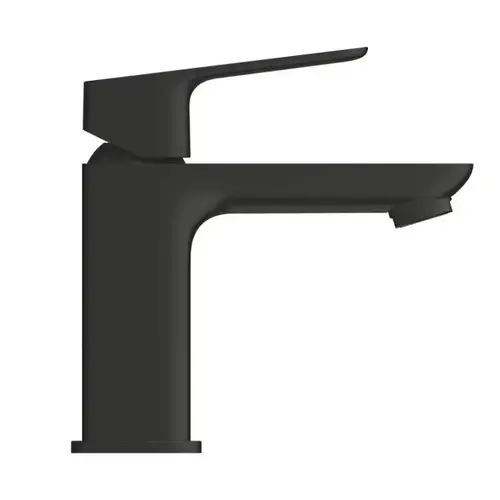 Смеситель раковины размер S черный матовый 1016992430 Cubeo Grohe - almatherm.kz