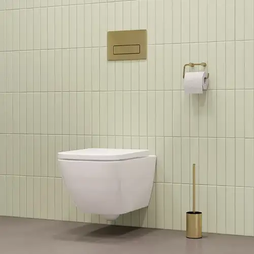 Клавиша смыва инсталляции матовое золото Iddis Unifix UNIS2MGi77 - almatherm.kz