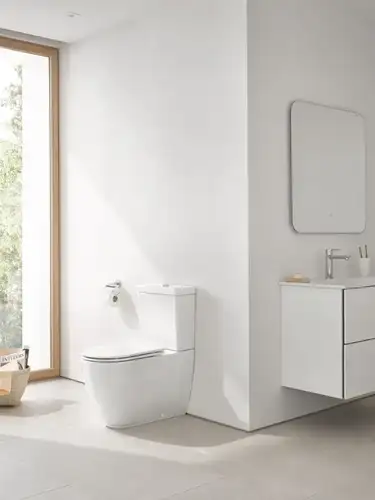 Смывной бачок для унитаза наполнение снизу, альпин-белый (39579000) Essence Ceramic GROHE - almatherm.kz