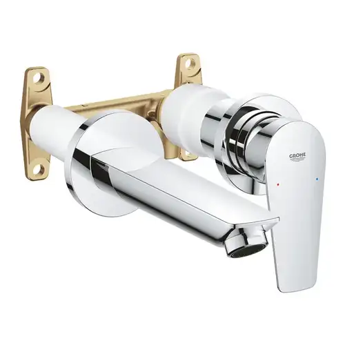 Смеситель раковины настенного монтажа Grohe BauEdge New 20474001 - almatherm.kz