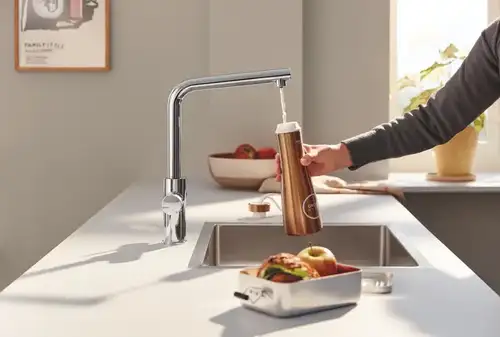 Смеситель кухни под фильтр Grohe Blue Pure Eurosmart 30583DC0 - almatherm.kz