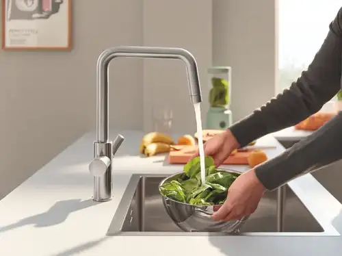 Смеситель кухни под фильтр Grohe Blue Pure Eurosmart 30583DC0 - almatherm.kz