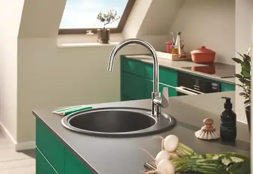 Смеситель кухни Grohe BauEdge 30536000 - almatherm.kz