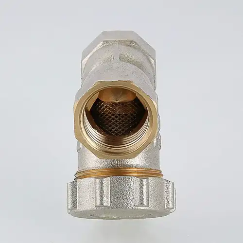 Фильтр косой 3/4" с заглушкой Valtec - almatherm.kz