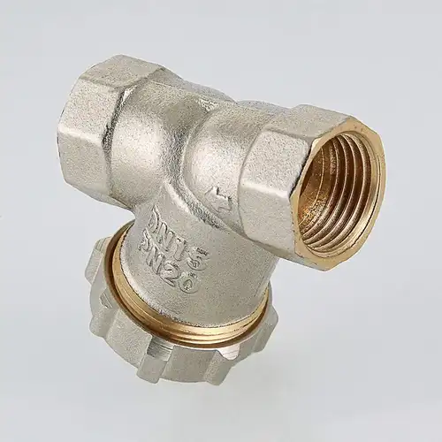 Фильтр косой 3/4" с заглушкой Valtec - almatherm.kz