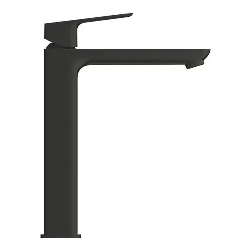 Смеситель раковины размер XL черный матовый Grohe Cubeo 1017292430 - almatherm.kz