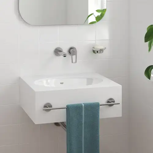 Смеситель раковины настенного монтажа Grohe BauLoop 20289001 - almatherm.kz