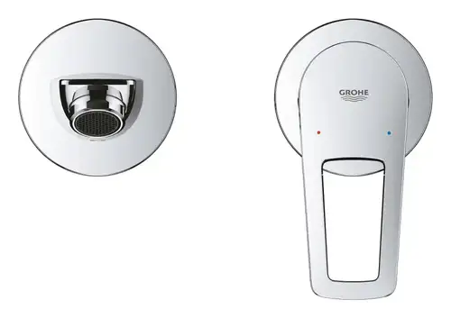 Смеситель раковины настенного монтажа Grohe BauLoop 20289001 - almatherm.kz