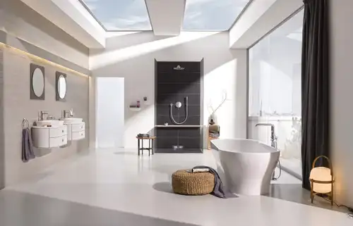 Смеситель ванны напольного монтажа Grohe Essence 23491001 - almatherm.kz