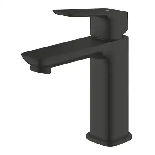 Смеситель раковины черный матовый размер M Grohe Cubeo 1017552430 - almatherm.kz